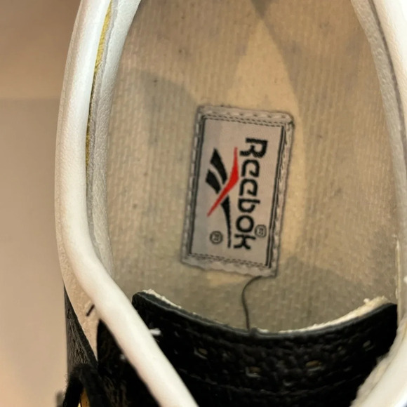 REEBOK Sz 7.5 Hexalite Black White Gortex GOLF Saddle Shoes NEW WITH TAG - Picture 7 of 16